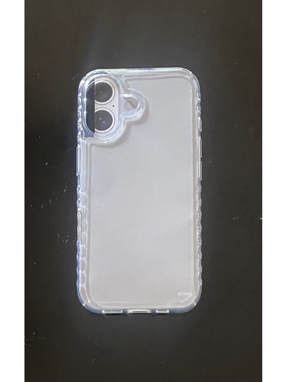 Onn Protective Gel Case for iPhone 16 Clear